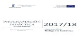 PROGRAMACIÓN DIDÁCTICA 2017/18iesjuandopazo.es/Wpa/wp-content/uploads/2017/11/14RELIGION2017_1… · PROGRAMACIÓN DIDÁCTICA IES Juan D’Opazo 2017/18 Educación Secundaria Obligatoria
