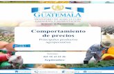 Comportamiento de precios...productoras de los departamentos de Sololá, San Marcos, Quetzaltenango y Guatemala (Palencia) se encuentran en la fase óptima de cosecha. Aguacate criollo