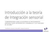 Introducción a la teoría de Integración sensorial · Acercar al alumno los principios básicos de la Teoría de Integración Sensorial ... PM colabora con la IS y depende del feedback