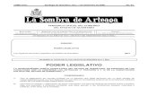PODER LEGISLATIVO - La Sombra de Arteaga...1 de diciembre de 2008 LA SOMBRA DE ARTEAGA Pág. 8079 Artículo 2. (Denominación y permanencia) El Poder Legislativo del Estado, ejerce