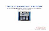Nova Eclipse TG930 - NDT Systems · Nova Eclipse TG930 Equipo Medidor de Espesores de precisión por Ultrasonidos SUMINISTROS ARSAM, S.A. C/Moreres, 2 - 08170 Montornés del Vallés
