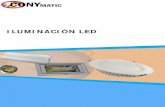 ILUMINACIÓN LEDconilux.com/catalogos/2017/ILUMINACION-LED.pdf · de fachadas, muros, canchas deportivas, perfectos para sustitución de lámparas de descarga. Producto de alta calidad
