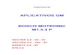 APLICATIVOS GM BOSCH MOTRONIC M1.5.4 Pclubedovectra.com.br/download/tutoriais/ClubeDoVectra...87 Relé do ar condicionado - voltagem baixa. 88 Relé do ar condicionado - voltagem alta.
