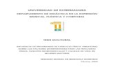UNIVERSIDAD DE EXTREMADURA - unex.es · 2016. 12. 20. · Universidad de Extremadura FACULTAD DE CIENCIAS DEL DEPORTE. Cáceres. Departamento de Didáctica de la Expresión Musical,