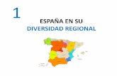 España en su diversidad regional · ESQUEMA DE LA UNIDAD 1. ... igualdad territorial y en la solidaridad. 2. LAS COMUNIDADES AUTÓMAS Y REGIONES 2.1 El Estado de las autonomías