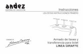 New LEA ESTAS INSTRUCCIONES PRIMERO - Andez · 2018. 1. 2. · Servicio de atención al cliente E500-18-19-LA V A TORIO MA T CH & M-classic. Title: E700-22-Bidet GIRAFFE-2012 Author: