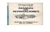 Derbi Manual de Reparaciones Motor Automatico 50cc Startlamaneta.org/manuales/manuales/Derbi Start 50 cc Motor Automatic… · Este manual contiene información detallada sobre el