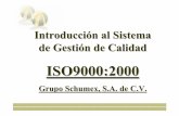 ISO9000:2000...mantener un ambiente interno, en el que La revisi ón de las normas ISO 9001:2000 e ISO 9004:2000 se ha basado en ocho principios de Gesti ón de la Calidad que reflejan