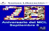 Somos Liberación³n-18-ver2.pdf · 2016. 10. 9. · Somos Liberación Somos Liberación 4 EDITORIAL El Movimiento Cristiano Liberación cumplió 28 años de fundado el pasado 8 de