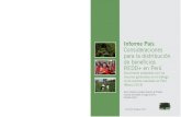 Informe País Consideraciones para la distribución de ......El Informe País: “Consideraciones para la distribución de beneficios REDD+ en Perú”, es un insumo para alentar las