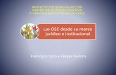 Las OSC desde su marco jurídico e institucionalpoliticaspublicas.uc.cl/wp-content/uploads... · •Justicia electoral para las organizaciones de la sociedad civil. Libertad de Asociación.