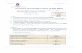 CERTIFICADO DE RECEPCIÓN · El Permiso de Obra Menor NO 36.601, de fecha 21-03-2014 El Acta de Recepción NO 210, de fecha 12-05-2014. RESUELVO: Otorgar Certificado de Recepción