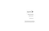 Guía de usuario - Sprintecenter.sprint.com/global/pdf/user_guides/sanyo/...Guía de usuario ©2009 Sprint. SPRINT y el logotipo son marcas comerciales de Sprint. Otras marcas son