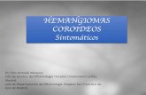 HEMANGIOMAS COROIDEOS SINTOMÁTICOS MADRILEÑA 2015 · sería de 1 hemangioma coroideo por cada ... TRATAMIENTO: Toda una serie de tratamientos han sido usados para intentar reducir