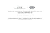 PROYECTO DE CONSERVACIÓN DE CARRETERAS ......2016/07/15  · de Paradores. SCT-01-001-B Reglamento para el Aprovechamiento del Derecho de Vía de las Carreteras Federales y Zonas