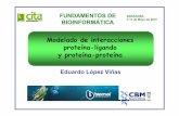 Modelado de interacciones proteína-ligando y proteína-proteínabioweb.cbm.uam.es/courses/MasterVirol2013/interact/... · - SIGNIFICADO: “Acoplamiento molecular” s.l. 7 - 11