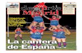 La cantera de España...2020/10/30  · miento a cuatro jugadoras de fuera”, explican el crecimiento en los recursos del club, que en una disciplina amateur no ofrece salarios. “Ya