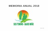 MEMORIA ANUAL 2018 - SOS Tomiño Baixo Miño · proyecto en un área geográfica mayor y conformando una estructura organizativa más sólida. El espíritu que mueve a la Asociación