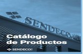 Catálogo de Productos - Sendecosd-1803591-h00001.ferozo.net/.../2020/04/Sendeco-Catalogo-de-pr… · Quita Sarro: Específica formulación para la limpieza de áreas sanitarias.