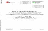 PLIEGO DE CLÁUSULAS ADMINISTRATIVAS PARTICULARES PARA LA …mnhlicitaciones.com/wp-content/uploads/2017/05/DOC20170503115… · Modelo de declaración responsable del cumplimiento