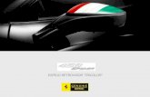 ESPEJO RETROVISOR TRICOLOR - Ferrari · historia y la tradición de la marca del Cavallino Rampante, se combinan perfectamente con el estilo del 458 Italia. Cada espejo es realizado