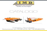 Catalogo 2018 - Espanholpampeiro.com.py/download/asfalto/IMB-Catalogo-ES.pdf · Además de la facilidad de adaptación a cada proyecto, este equipamiento tiene una excelente relación