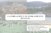 LA POBLACIÓN Y EL POBLAMIENTO RURALESrua.ua.es/.../3/Temas_12_13_Envejecimiento_Neorruralismo.pdf · 2020. 5. 2. · El espacio rural en la actualidad, sobre todo en los países