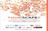 TOURISCAPE2...Bienvenidas y bienvenidos a la segunda edición del Congreso Internacional Touriscape2 - Paisaje Transversal y Turismo, que este año se celebrará, en formato virtual,