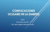 Complicaciones oculares en la Diabetes - Visión El Salvadorvisionelsalvador.org/wp-content/uploads/2019/04/cocularesdiabetes.… · La Diabetes es una de las principales causas de