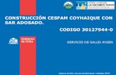 CONSTRUCCIÓN CESFAM COYHAIQUE CON SAR ADOSADO. …sig.goreaysen.cl/pedze/79_FichaIDI_30127944_1.pdf · 2016. 10. 20. · Centro de Salud Familiar, dispositivo que proporciona atención