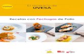 El recetario de - Uvesa...Receta de pollo Raciones: 1 raciones. Temperatura del plato: Caliente. Material necesario: Batidora, cuchillo cocinero, exprimidor, molde, sartén, parisién