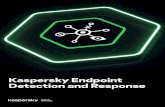 Kaspersky Endpoint Detection and Response...servicio y soporte: el mejor cumplido del cliente para Kaspersky EDR. Exención de responsabilidad de Gartner Gartner Peer Insights Customers’
