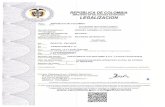 Avicanna Inc. - Investor Relations (IR) · Ministerio de Relaciones Exteriores de Colombia EUFRACIO MORALES Reason: DOCUMENT AUTHENTICITY BOGOTA - COLOMBIA 050 2019 Expedido (mm/dd/aaaa):