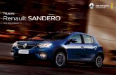 Nuevo Renault SANDEROLas nuevas ópticas delanteras y traseras LED se integran suavemente a un diseño elegante. Faros DRL en formato C - shape que destacan la línea del Nuevo Renault