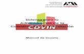 Sistema para la Administración de la Coordinación de Vinculacióncdvin.azc.uam.mx/manualusuario.pdf · 2013. 6. 27. · Coordinacion de Vinculacion de CBI, como son: Bolsa de Trabajo