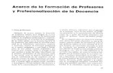 Acerca de la Formacion de Profesores - UNAMmemoria.cch.unam.mx/tmp/pdfarticulo/186/CC_N19_Art05_1472015… · bachillerato en la UNAM y cl IPN que fueron rechazados en este ai'io,
