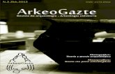 REVISTA ARKEOGAZTE/ARKEOGAZTE ALDIZKARIA · 2012. 10. 24. · J. García Revista Arkeogazte, 2, 2012, pp. 95-112 96 Sección monográfica: “Teoría y praxis arqueológica” propose