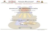 ADMINISTRACION MUNICIPAL€¦ · Directorio 17 . MANUAL DE ORGANIZACIÓN DIRECCIÓN DE GOBERNACIÓN Y ... Impacto Sanitario del Estado de México, CRISEM, con apego a la normatividad