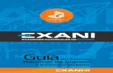 Guía EXANI-II 19a. ed. · 2015. 1. 5. · EXANI-IIy los requisitos que exigen para participar en el proceso de admisión. GUÍA DEL EXANI-II 11. 1.8 Qué se evalúa En el campo académico,