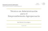 Técnico en Administración para el Emprendimiento Agropecuariocbta71.edu.mx/ · 2020. 8. 25. · La Carrera de Técnico en Administración para el Emprendimiento Agropecuario proporciona