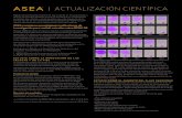 ACTUALIZACIÓN CIENTÍFICAaseamexicohoy.mx/Libreria/ActualizaciON_Cientifica.pdf · prolongado y las posibilidades para un verdadero rejuvenecimiento de la piel a nivel celular. estudio