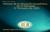 Situación Económica...Situación Económica de El Salvador - II Trimestre de 2005 4 otra parte, las importaciones acumuladas a junio se han visto incrementadas en 9.3%, dentro de