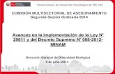 COMISIÓN MULTISECTORIAL DE ASESORAMIENTO Segunda …...• Actualización marco regulatorio bioseguridad; • Normas Técnicas Peruanas (acciones de bioseguridad); • Establecimiento