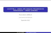 CHAPITRE 2 : ONDES MÉCANIQUES PROGRESSIVES ...1718cdt.labolle.fr/DOC_TS3/BEAMER_CHAP2_HANDOUT.pdfCHAPITRE 2 : ONDES MECANIQUES PROGRESSIVES P ERIODIQUES { ONDES SONORES Pierre-Andr