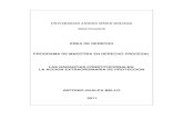 UNIVERSIDAD ANDINA SIMON BOLIVARrepositorio.uasb.edu.ec/bitstream/10644/2787/1...En la Constitución ecuatoriana de 1945 se creó el Tribunal de Garantías Constitucionales (Arts.