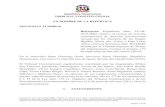 República Dominicana TRIBUNAL CONSTITUCIONAL EN NOMBRE DE … · Abreu, solicita al Tribunal en su petitorio, entre otros, que se declare la nulidad de la resolución del Tribunal