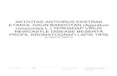 PROFIL KROMATOGRAFI LAPIS TIPIS NEWCASTLE DISEASE …digital.library.ump.ac.id/496/2/Similarity-Aktivitas... · 2019. 12. 13. · (Ageratum conyzoides L.) TERHADAP VIRUS NEWCASTLE