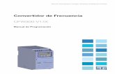 Convertidor de Frecuencia - Trafoper · 2018. 7. 16. · 0 Referencia Rápida de los Parámetros, Alarmas y Fallas 0-2 | CFW300 Parám. Descripción Rango de Valores Ajuste de Fábrica