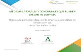 Organizado por la Confederación de Empresarios de Málaga ...€¦ · Organizado por la Confederación de Empresarios de Málaga en colaboración con HispaColex Bufete Jurídico