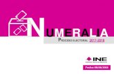 INE - UMERALIA · Padrón Electoral Lista Nominal 89’332,031 89’123,355 3- Padrón electoral y Lista Nominal Veracruz, Chiapas, Tlaxcala, Campeche, Tamaulipas, Sinaloa, Tabasco,